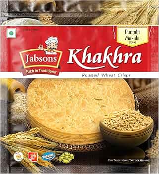 JABSONS - Khakhra Roasted Wheat Crisps
